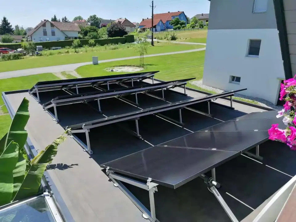 Łatwo zmontowane wsporniki do montażu paneli słonecznych do instalacji w terenie otwartym