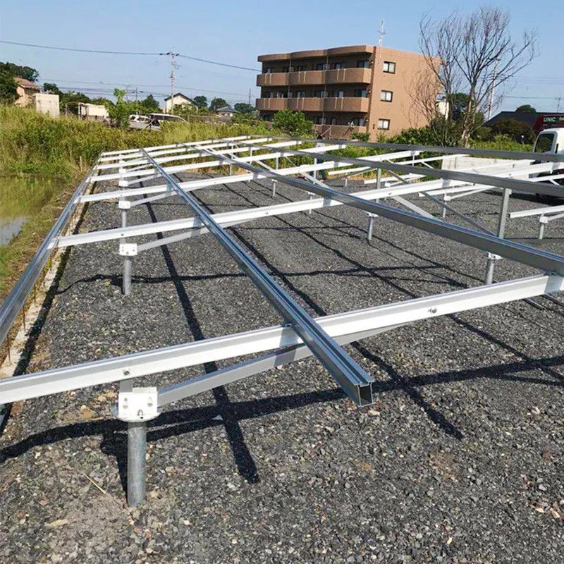 System montażu słonecznego o układzie aluminiowym regulowalnym odporność na korozję
