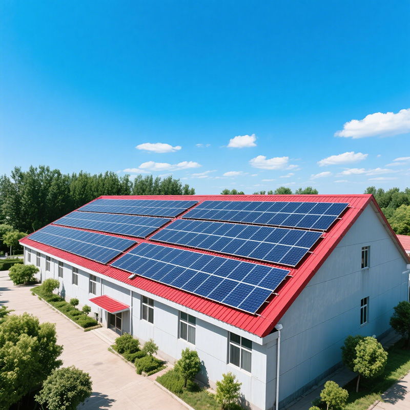 System wsporników fotowoltaicznych ze stopu aluminium  Lekki i odporny na korozję Kompatybilny z różnymi panelami fotowoltaicznymi