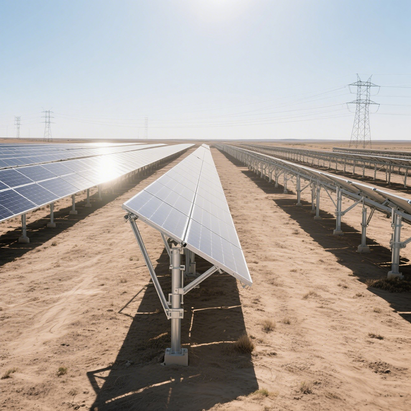 Odporne na warunki atmosferyczne, wolnostojące wsporniki do montażu paneli słonecznych - odporne na wiatr i korozję, odporne na obciążenie śniegiem