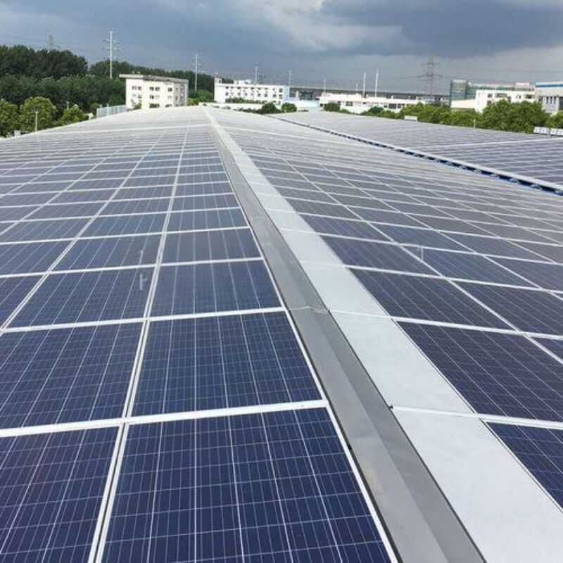 Rozwiązanie montażu płaskiego dachu o wysokiej gęstości: kompaktowy układ wielowierskowy dla maksymalnego wykorzystania przestrzeni