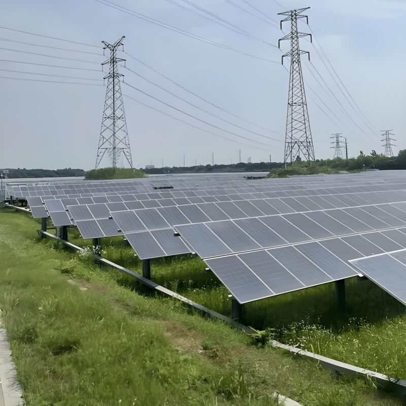 Podłoża do montażu słonecznego na ziemię elastyczny i regulowany system montażu z opatentowanym projektem do bezpiecznej instalacji projektu słonecznego