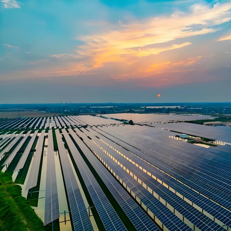 Uchwyty do montażu naziemnego paneli słonecznych zapewniające wsparcie dla systemów fotowoltaicznych na dużą skalę z wysoką odpornością na wiatr i obciążenia śnieżne